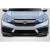 2016-2018 Honda Civic 2DR 4DR Type M Front Lip Under Spoiler - 1 Piece - image 5
