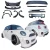 FRP LBPE Wide Body Kit /w Wings > Mini Cooper (R56) 2007-2013 > 2dr Coupe - image 1
