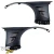 FRP WAL Fenders (front) > Nissan 350Z (Z33) 2003-2008 - image 11