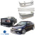 FRP BSPO Body Kit 4pc > Lexus IS300 2000-2005> 4dr - image 7