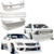 ModeloDrive FRP BSPO Body Kit 4pc > Lexus IS300 2000-2005> 4dr - image 1