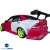 FRP BSPO Wide Body Kit 12pc > Lexus IS300 2000-2005> 4dr - image 219