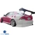 FRP BSPO Wide Body Kit 12pc > Lexus IS300 2000-2005> 4dr - image 220
