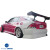 FRP BSPO Wide Body Kit 12pc > Lexus IS300 2000-2005> 4dr - image 146