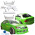 FRP BSPO Wide Body Kit 12pc > Lexus IS300 2000-2005> 4dr - image 6