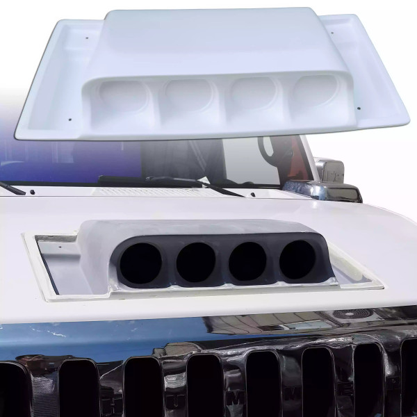 ModeloDrive FRP BNW Fog Light Hood Panel Housing > Hummer H2 2003-2009 - image 1