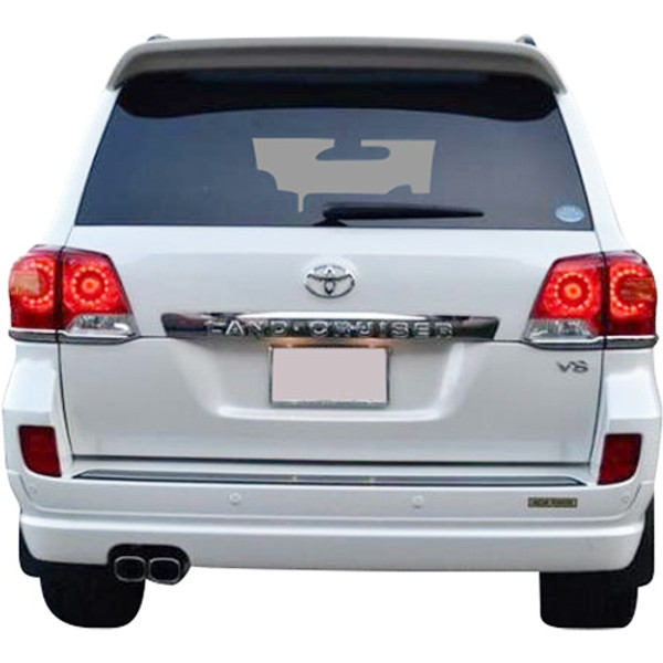 ModeloDrive FRP MODE Rear Lip Valance > Toyota Land Cruiser VDJ200 2012-2015 - image 1