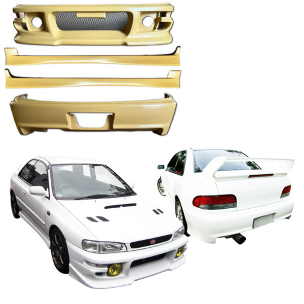 ModeloDrive FRP SYM Body Kit > Subaru Impreza (GC8) 1993-2001 > 4dr Sedan - image 1