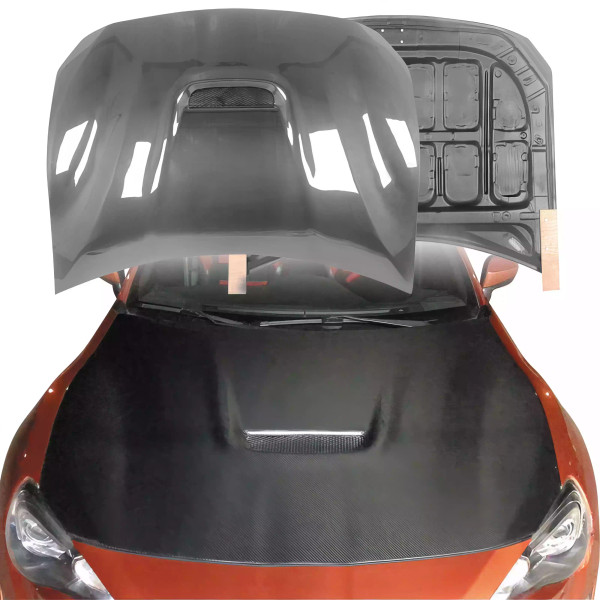 ModeloDrive Carbon Fiber GAIL Hood > Subaru BRZ 2013-2017 - image 1