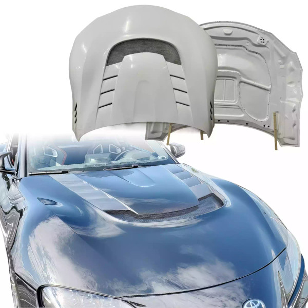 ModeloDrive FRP VARI Hood > Toyota Supra (A90 A91) 2019-2023 - image 1