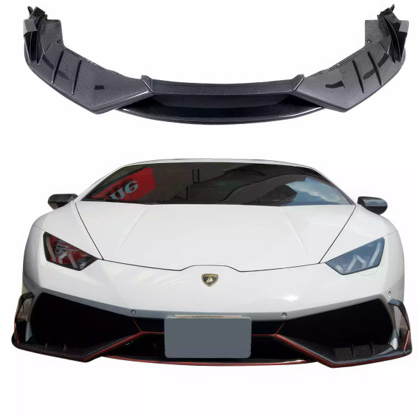 ModeloDrive Carbon Fiber MASO Front Lip > Lamborghini Huracan 2014-2019 - image 1