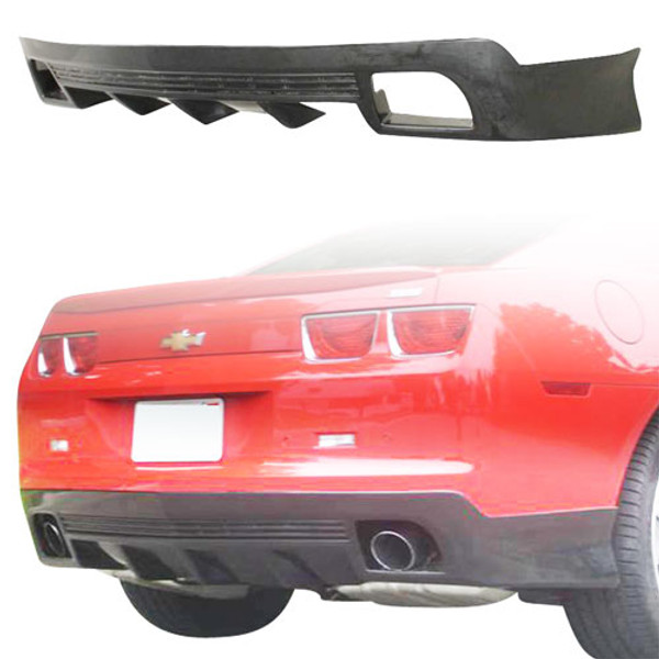 KBD Urethane Premier Style 1pc Rear Lip > Chevrolet Camaro 2010-2013