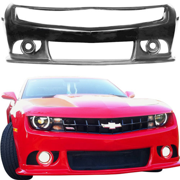 KBD Urethane Zin Style 1pc Front Bumper > Chevrolet Camaro 2010-2013