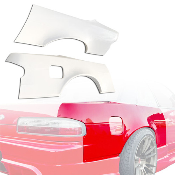 ModeloDrive FRP ORI t3 55mm Wide Body Fenders (rear) > Nissan Silvia S13 1989-1994> 2dr Coupe
