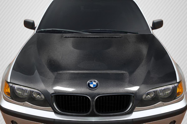 2002-2005 BMW 3 Series E46 4DR Carbon Creations GTS Look Hood 1 Piece