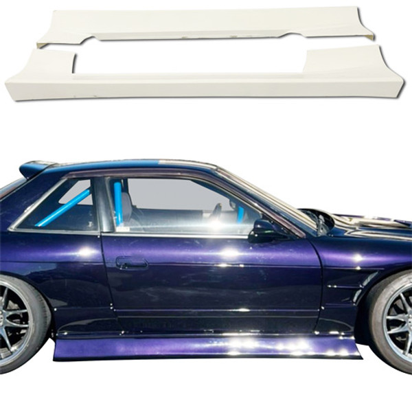 ModeloDrive FRP BSPO v2 Side Skirts > Nissan Silvia S13 1989-1994 > 2/3dr - image 1