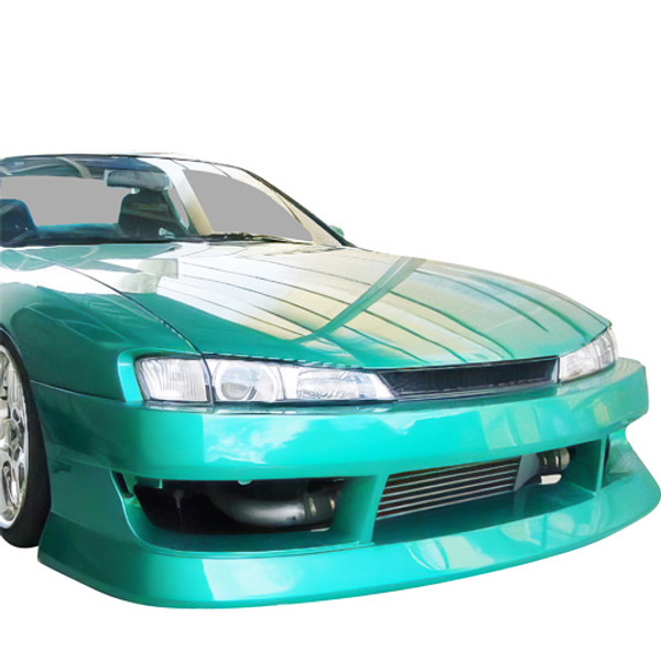 ModeloDrive FRP BSPO Blister Wide Body Front Bumper > Nissan 240SX S14 (Kouki) 1997-1998 - image 1