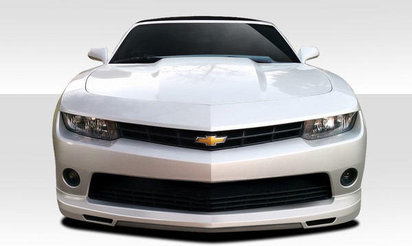 2014-2015 Chevrolet Camaro V6 Duraflex Racer Front Lip Under Air Dam Spoiler 1 Piece (ed_119605)