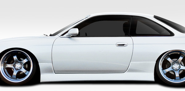 1995-1998 Nissan 240SX S14 Duraflex Supercool Side Skirt Rocker Panels 2 Piece (ed_119614)