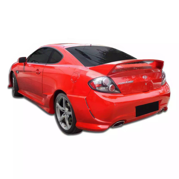 2007-2008 Hyundai Tiburon Duraflex Adonis Rear Bumper Add Ons 2 Piece