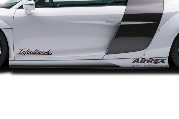 2008-2015 Audi R8 T42 AF Signature Series Side Skirts ( GFK ) 2 Piece