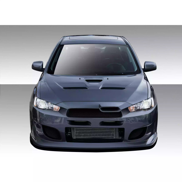 2008-2017 Mitsubishi Lancer Duraflex I-Spec Front Bumper Cover 1 Piece