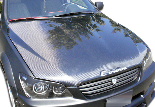 2000-2005 Lexus IS Series IS300 Carbon Creations Dritech OEM Look Hood 1 Piece