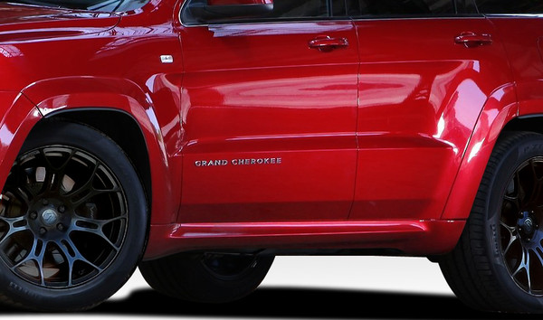 2011-2015 Jeep Grand Cherokee Duraflex SRT Look Side Skirt Rocker Panels 2 Piece
