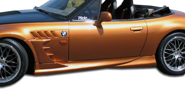 1996-2002 BMW Z3 E36/7 4 cyl Duraflex Vader Side Skirts Rocker Panels 4 Piece