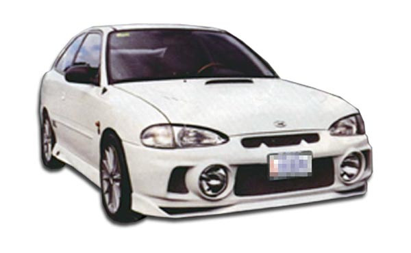 1995-1999 Hyundai Accent HB Duraflex Evo Front Bumper Cover 1 Piece (S)