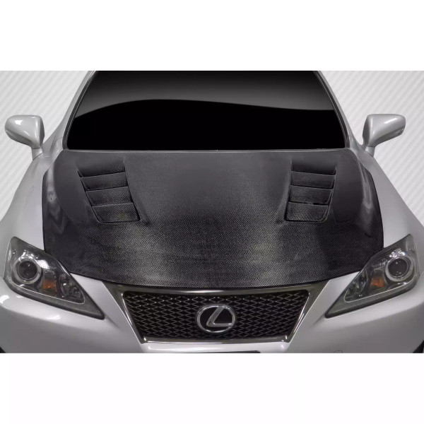 2008-2014 Lexus IS-F Carbon Creations TS-2 Hood 1 Piece