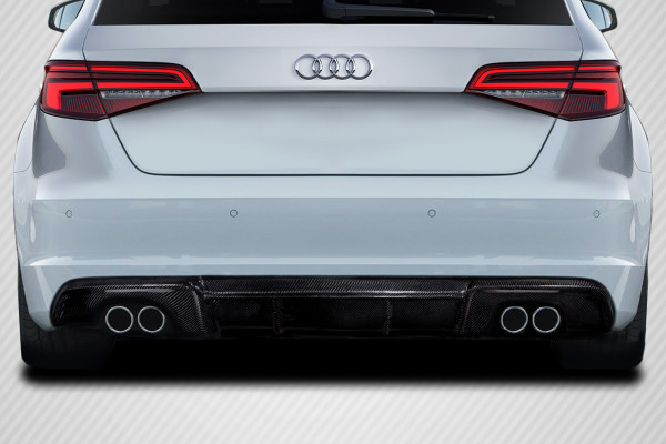 2013-2016 Audi A3 Sportback Carbon Creations RS3 Look Rear Diffuser 1 Piece