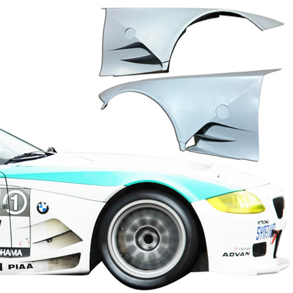 ModeloDrive FRP GTR Wide Body Fenders (front) > BMW Z4 E86 2003-2008 > 3dr Coupe - image 1