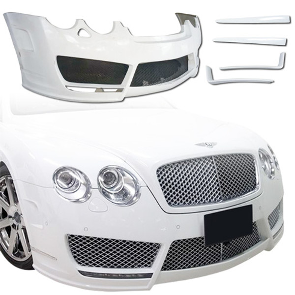 ModeloDrive FRP MANS Front Bumper > Bentley Flying Spur 2006-2012 > Sedan