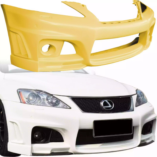 ModeloDrive FRP WAL BISO Front Bumper > Lexus IS F 2012-2013 - image 1