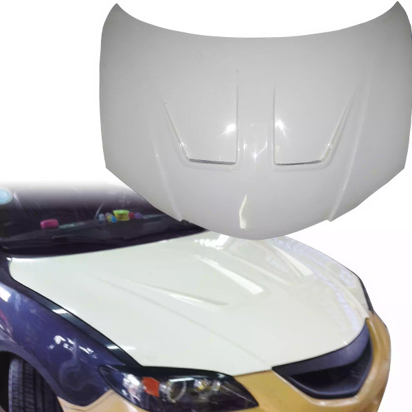 ModeloDrive FRP MUGE Hood > Mazda Mazda3 2004-2009 - image 1