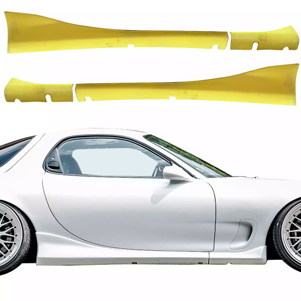 ModeloDrive FRP JDM 99 Spec Side Skirts 4pc > Mazda RX-7 FD3S 1993-1997 - image 1