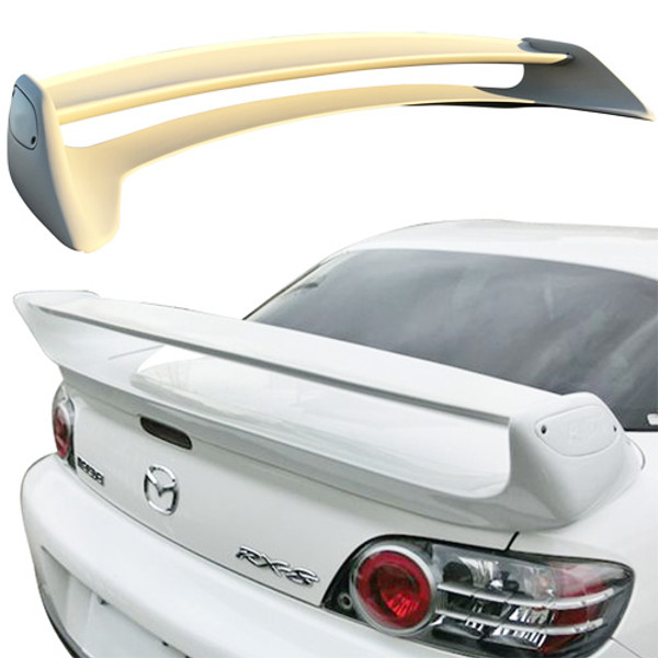 ModeloDrive FRP RMAG Trunk Spoiler Wing > Mazda RX-8 SE3P 2004-2011 - image 1