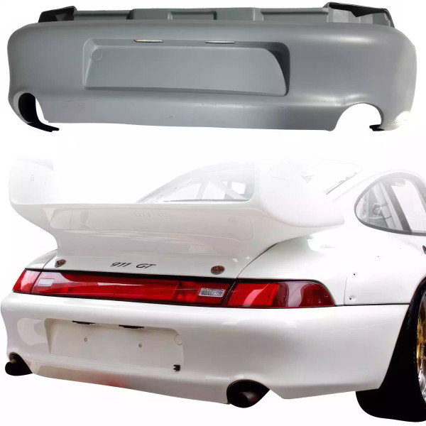 ModeloDrive FRP GT2 Wide Body Rear Bumper > Porsche 911 993 1993-1998 - image 1