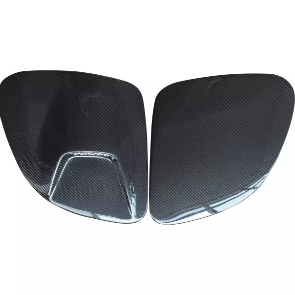 ModeloDrive Carbon Fiber NACA Single Vent Headlight Covers > Mazda RX-7 (FD3S) 1993-1997 - image 1