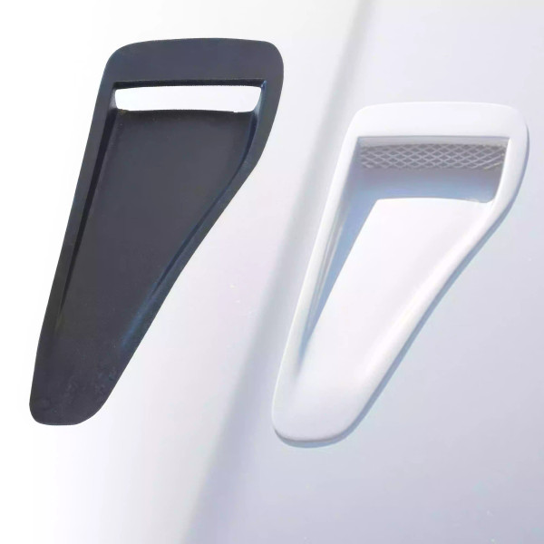 _ VSaero FRP EVO Naca Duct Vent Hood Scoop > - - image 1