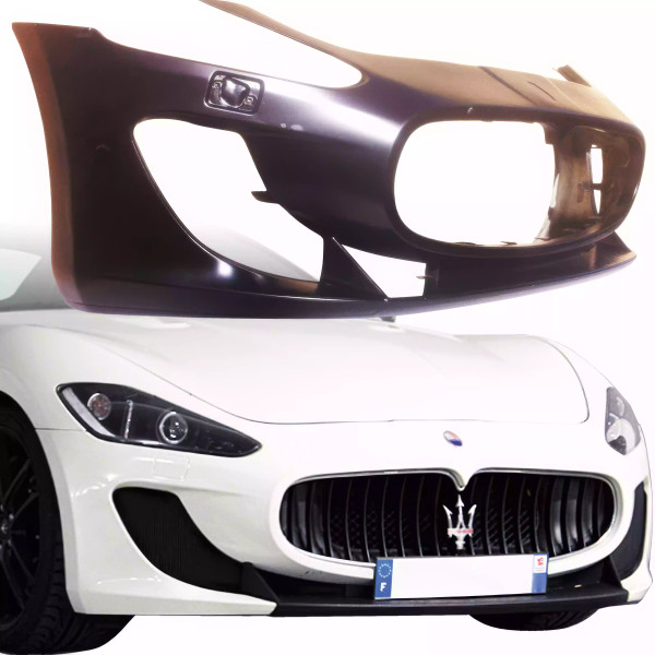 VSaero FRP MC Str Style Front Bumper > Maserati GranTurismo 2008-2013 - image 1