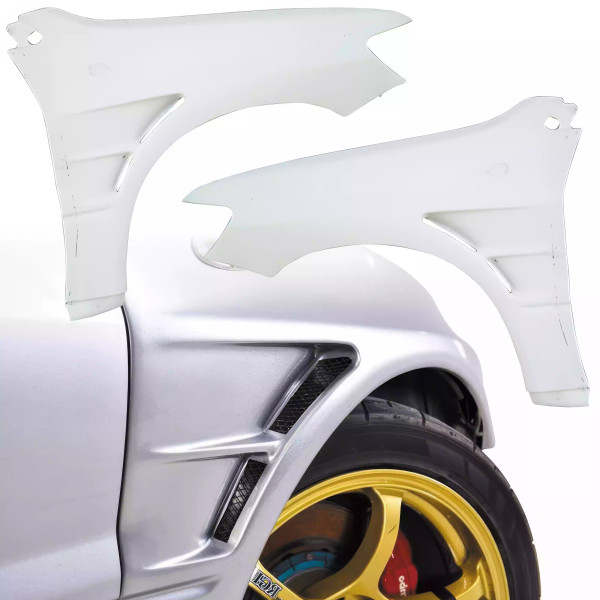 VSaero FRP CSPE Wide Body 20mm Fenders (front) > Mitsubishi Evolution EVO8 EVO9 CT9A 2003-2006 - image 1