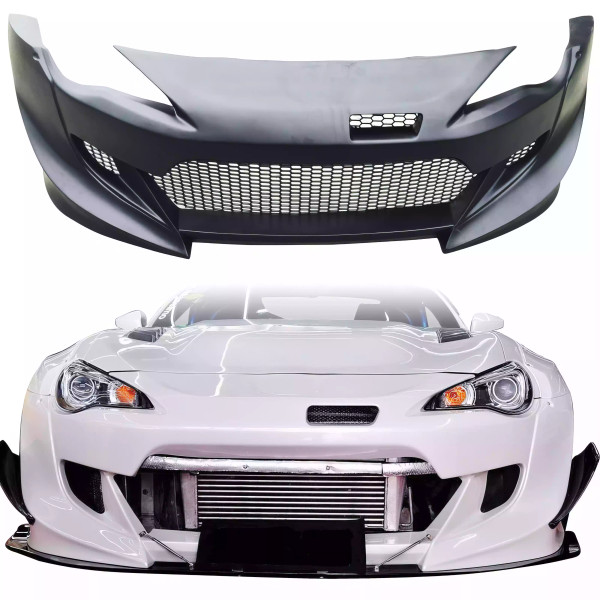 VSaero FRP TKYO v3 Wide Body Front Bumper > Toyota 86 2017-2020 - image 1