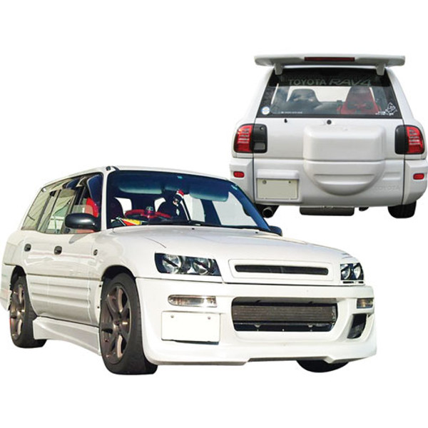 VSaero FRP BOME v2 Body Kit 5pc > Toyota RAV4 XA10 1996-2000 > 5dr