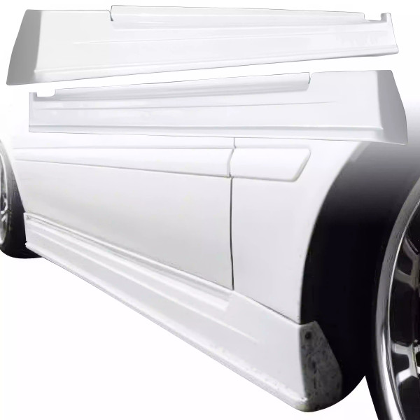 VSaero FRP TRAU Side Skirts > Toyota Chaser JZX100 1996-2000 - image 1