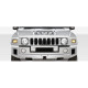 2003-2009 Hummer H2 Duraflex BR-N Foglight Panel for Hood - 1 Piece - image 1