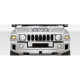 2003-2009 Hummer H2 BR-N Foglight Panel for Hood - 1 Piece - image 1