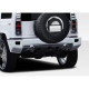 2003-2009 Hummer H2 BR-N Rear Add Ons Spat Bumper Extensions - 1 Piece - image 1