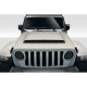 2018-2025 Jeep Wrangler JL Gladiator JT Demon Look Hood - 1 Piece - image 1